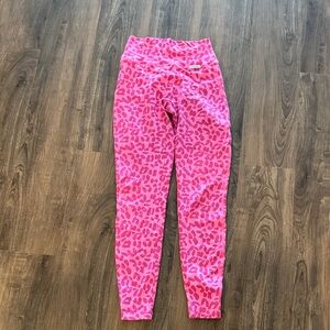 Bombshell Sportswear Hot Pink Animal Print Leggings